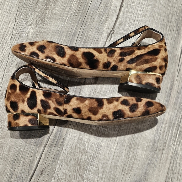 Cole Haan Leopard Print Heels - Picture 6 of 7